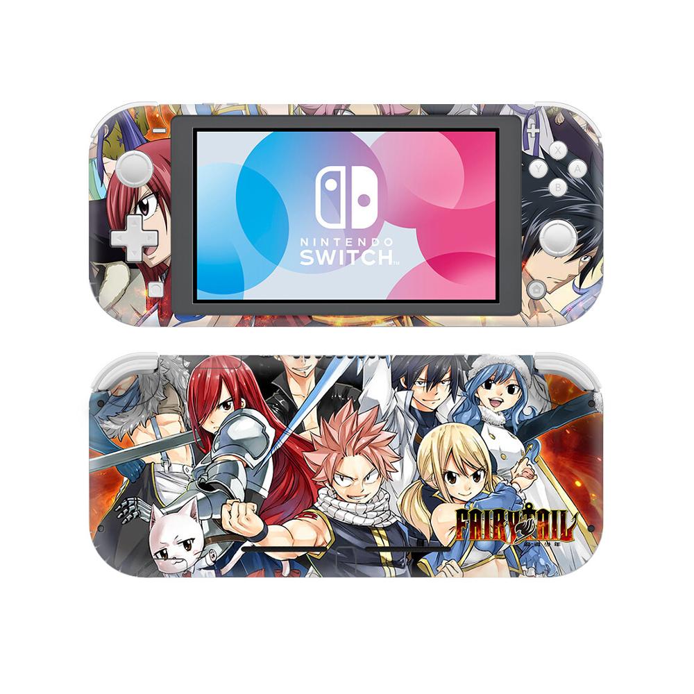 Vinyl Screen Skin Anime Fairy Tail Protector Stickers for Nintendo Switch Lite NS Console Nintend Switch Lite Skins Stickers: YSNSL1290