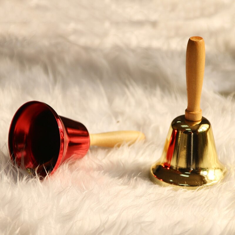 Christmas Rattle Red Handbell Christmas Decoration