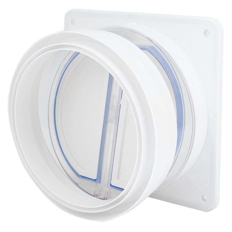 Kitchen range hoods check valve anti odor control bathroom check valve back-pressure valve non-return flap valve