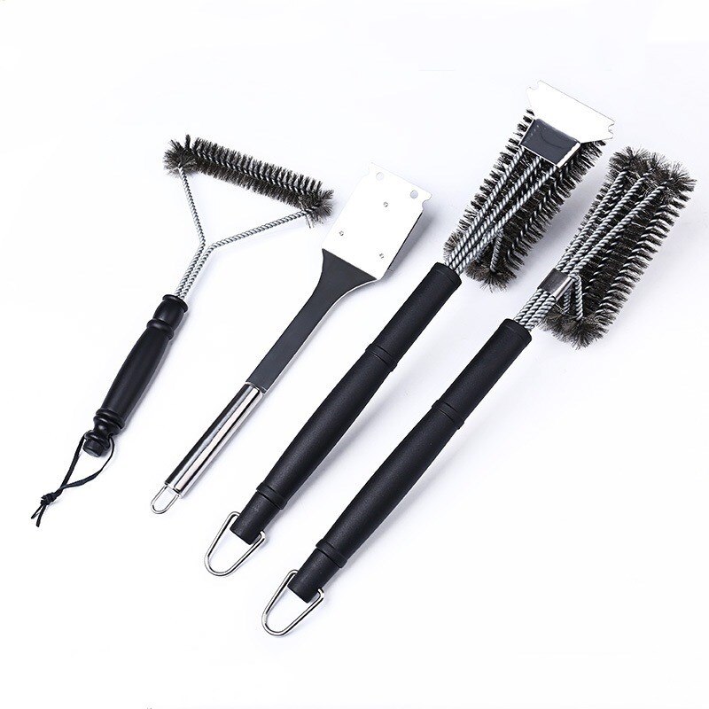 Cepillo y rascador para parrilla, el mejor limpiador del BBQ, herramientas perfectas para todo tipo de parrilla, incluido Weber, accesorios para barbacoa ideales