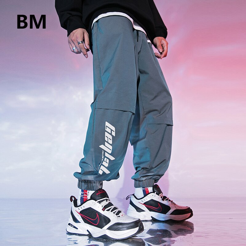 Streetwear kpop klær i koreansk stil hip hop joggere menn joggebukser harajuku sport haremsbukser herreklær