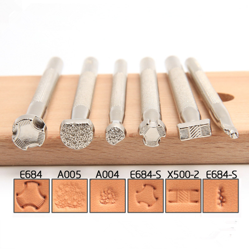 Leather Working Saddle Making Tools Carving Leather Craft Stamps 1pcs Stamping Embossing Mold
