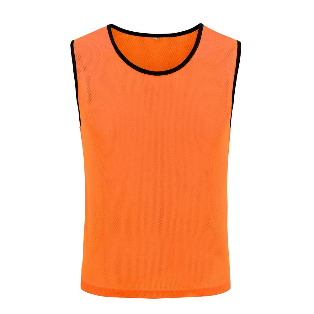 Chaleco deportivo para equipo, uniforme de juego llamativo, de entrenamiento, malla de tela de nailon de secado rápido para adultos, niños y adolescentes,: Adults / Blue