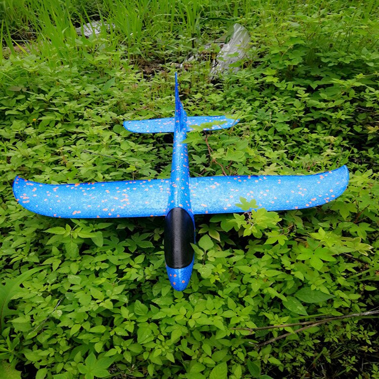 Epp Schuim Hand Gooien Vliegtuig Outdoor Lancering Zweefvliegtuig Vliegtuig Speelgoed Voor Kinderen Party Bag Vulstoffen Flying Zweefvliegtuig Vliegtuig Speelgoed 48Cm: 4