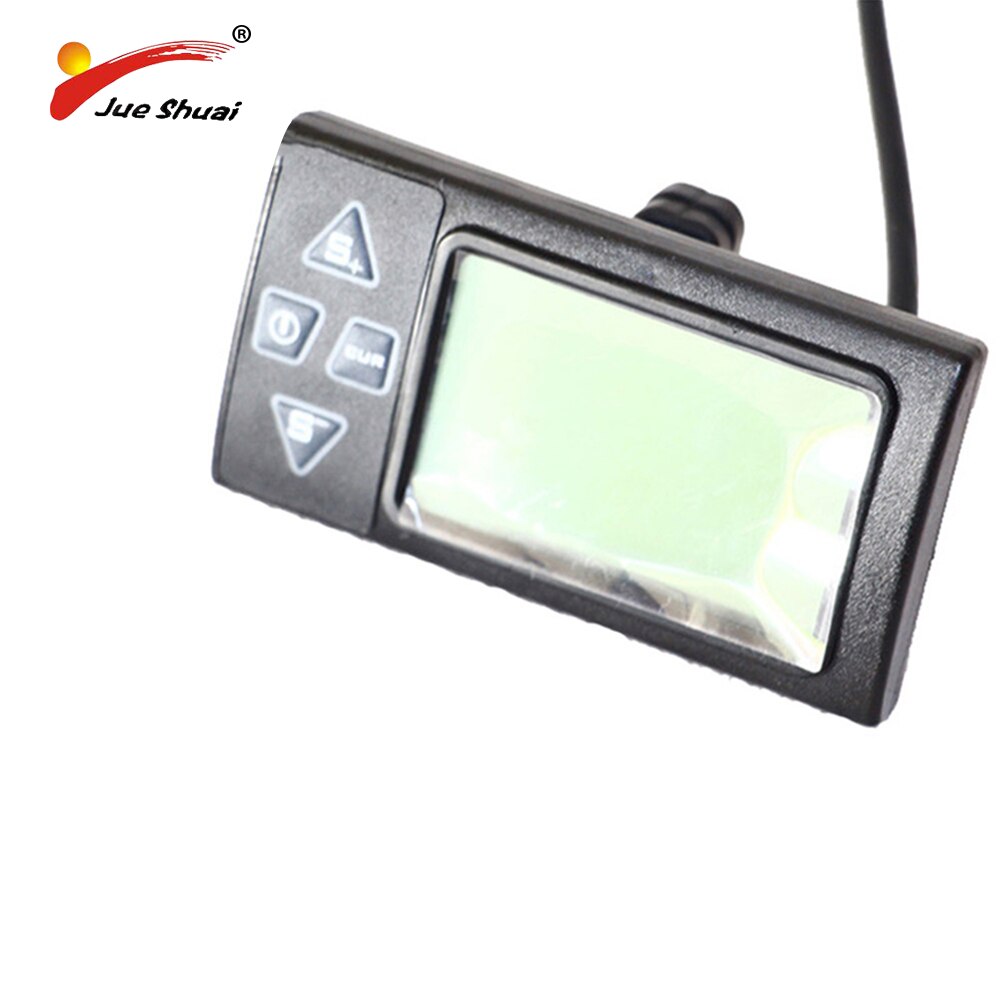 LCD E Bike Display Speed Controller For Brushless Motors 36V Electric Bike Manual Control Panel Bicycle Conversion Kits