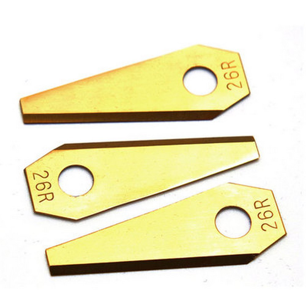 30PCS Stainless Steel Lawn Mower Replacement Blade Screw Parts&amp;0.75mm Titanium Coated Replacement Blade for Husqvarna Automower