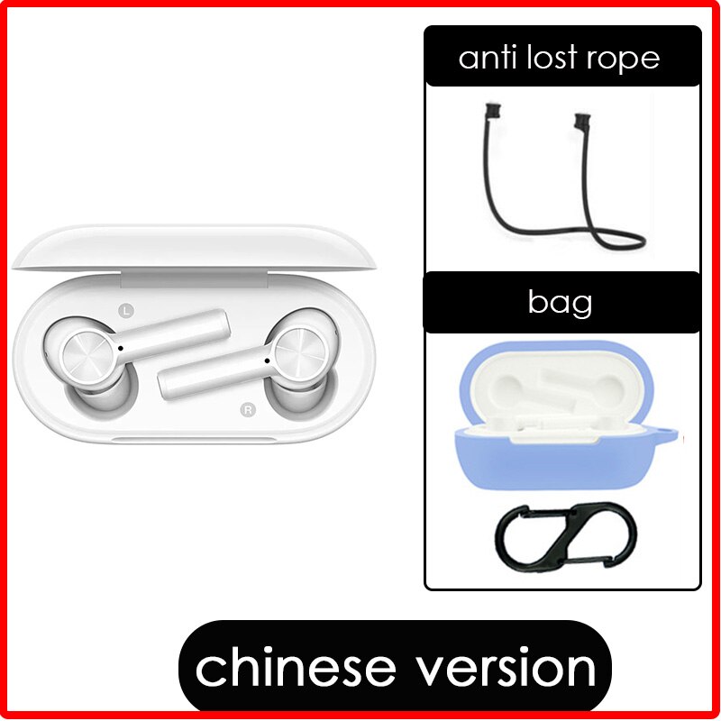 OnePlus-auriculares inalámbricos Bullets Z con Bluetooth 5,0, novedad oficial, auriculares con cancelación de ruido ambiental: CN n blue