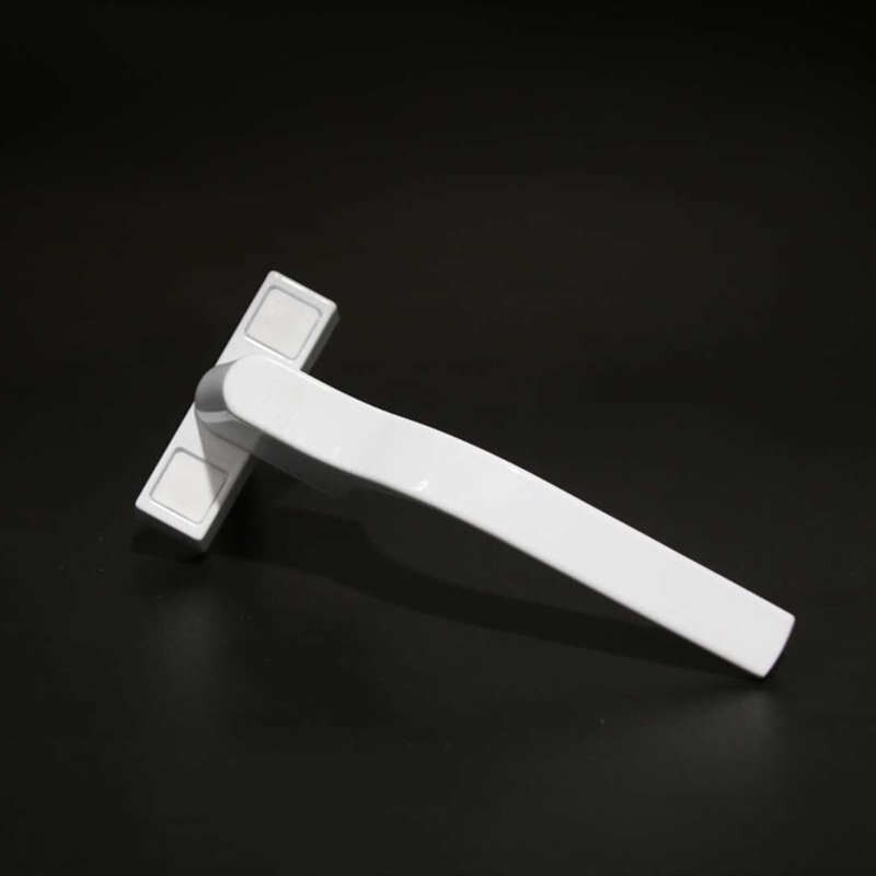 External window handle plastic steel push window drive rod holding hand all metal window lock linkage rod handle hardware access