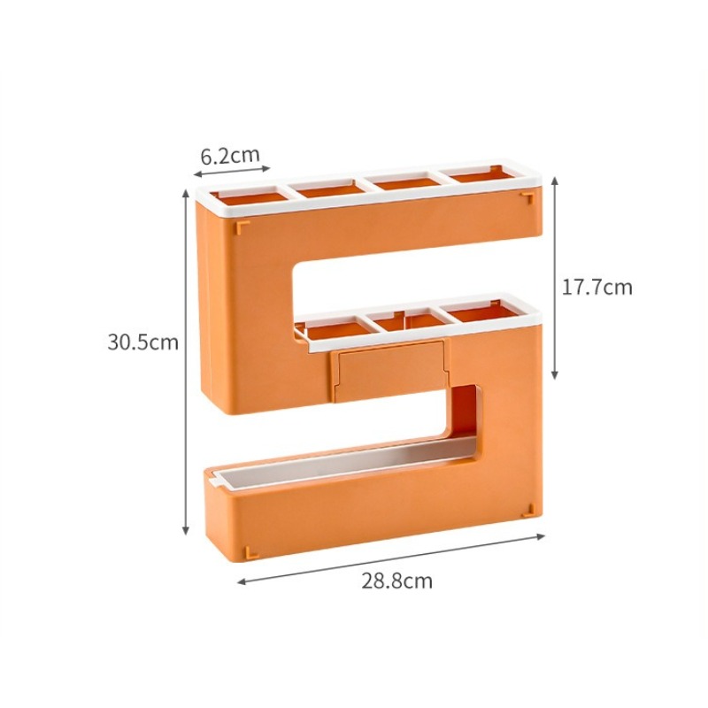1 stks Plastic Wandmontage Parapluhouder Lekvrije Deur Hal Organizer Waterbestendig Opbergdoos voor Hal/Thuis