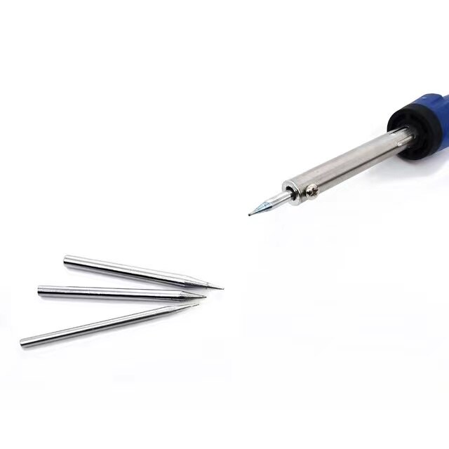 thumbnail image 2 of 5-Pack Copper Soldering Iron Tips - Lead-Free, 65/68/69mm - Plated For Long Life 2 of 6