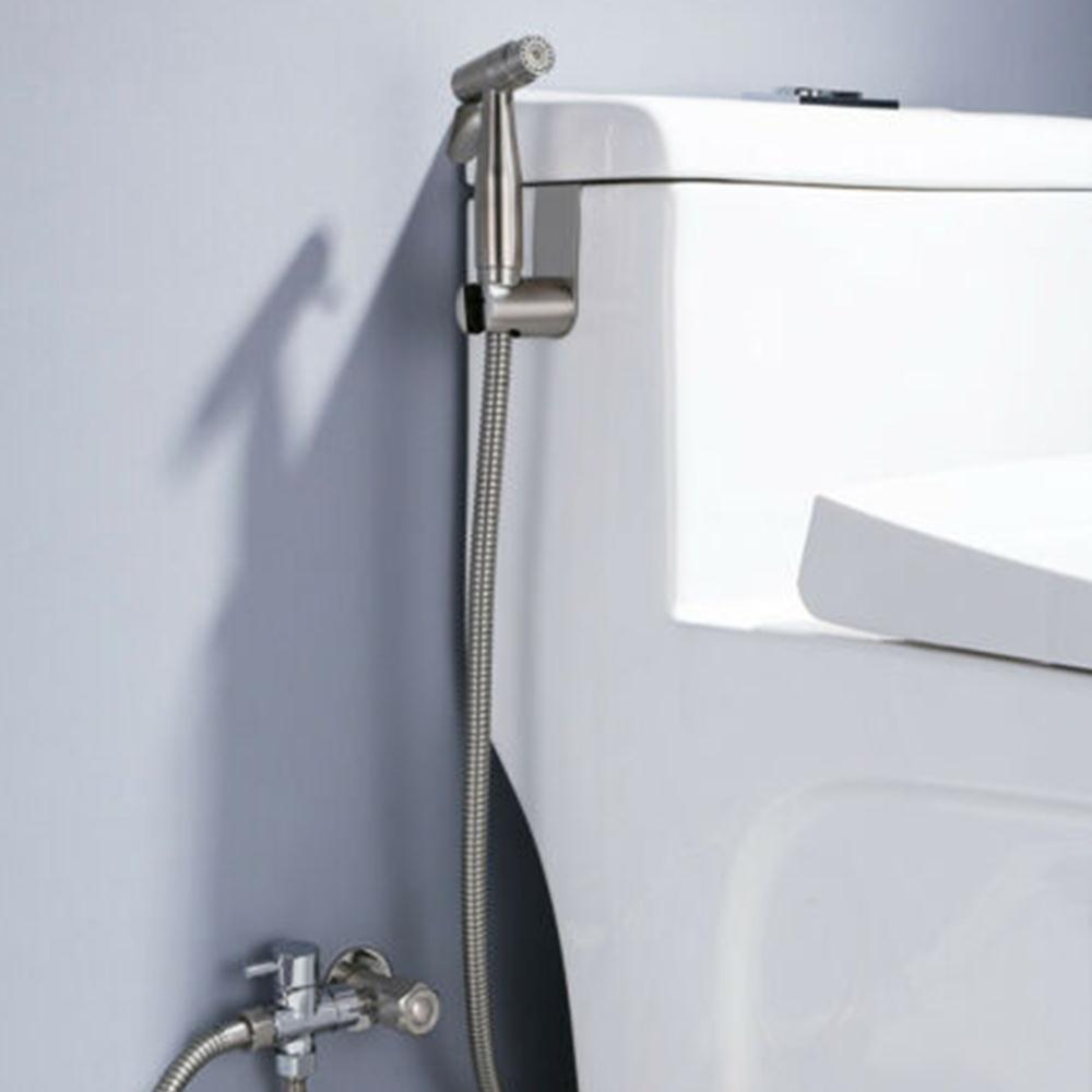 Soledi kraner håndholdte bleier abs sprøyte dusj bidet dårlig tilbehør slange hjem holder rustfritt stål toalett
