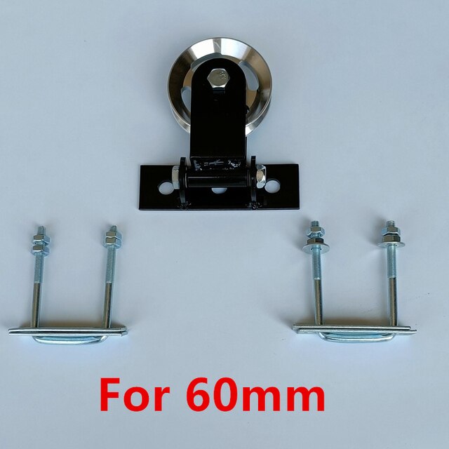 Fitness Rotating Silent Pulley Roof Wall Ground DIY Fixed Pulley Fitness Equipment Accessories Low Rowing Wheel Swing: metal pulley 3