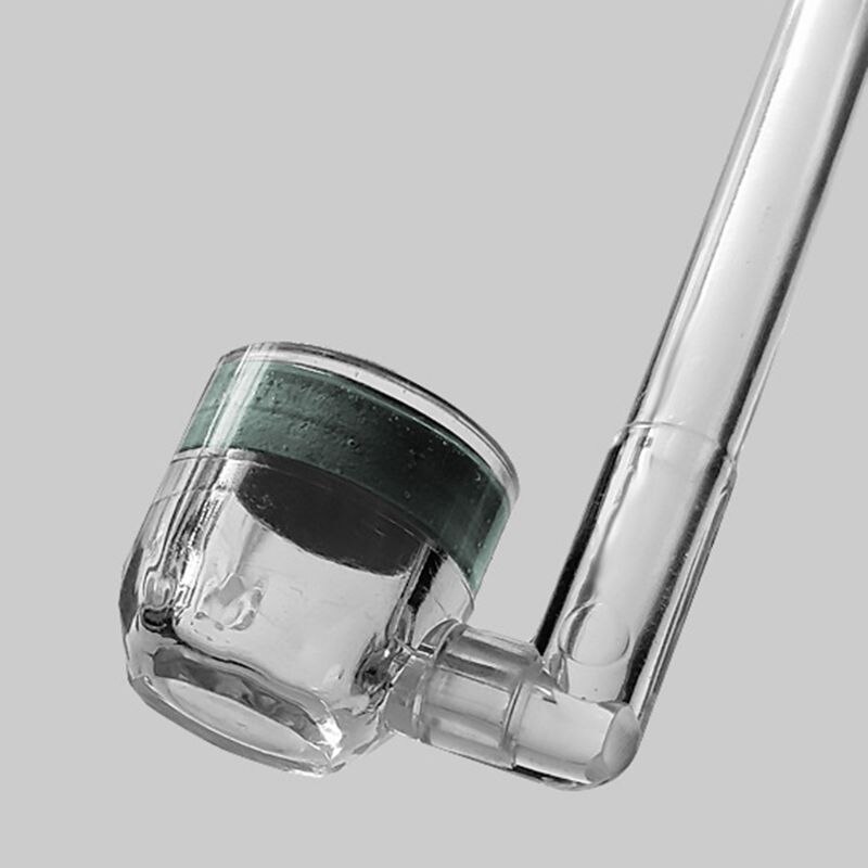 Aquarium CO2 System Bubble Diffuser U Shaped Atomizer Arcylic Tube with Suction Fish Tank Air Bubble Diffuser