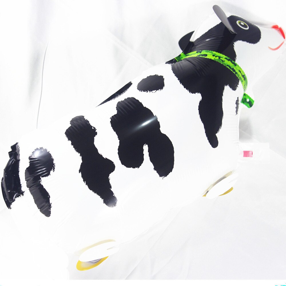 animal de compagnie marche ballon animal ballon laitier bovins milch vache gonflable enfants bionic jouet pour anniversaire décoration de mariage