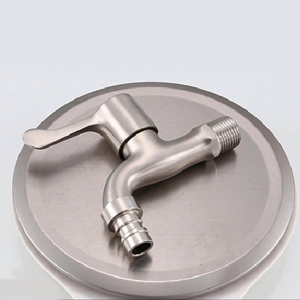 304 Rvs Kraan Tuin Bibcock Tap Outdoor Kraan Badkamer Wasmachine Kraan