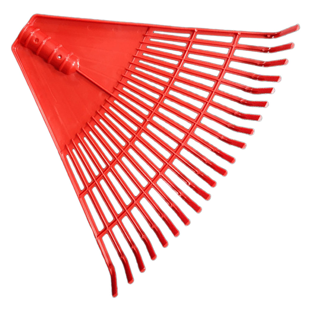Grass Rake Garden Artificial Leaf Rakes Plastic Garden Soil Leaves Rake for Lawns Yard Lightweight Heavy Duty Hand Tools: Default Title