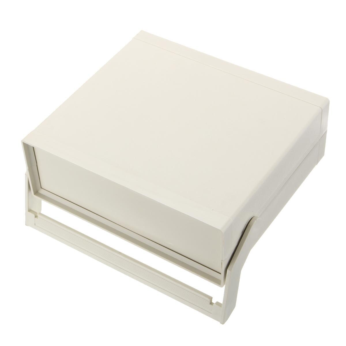 200x175x70mm White Electronic Plastic Project Box Shell Waterproof Enclosure Instrument Case With Handle DIY Electrical Supplies: Default Title