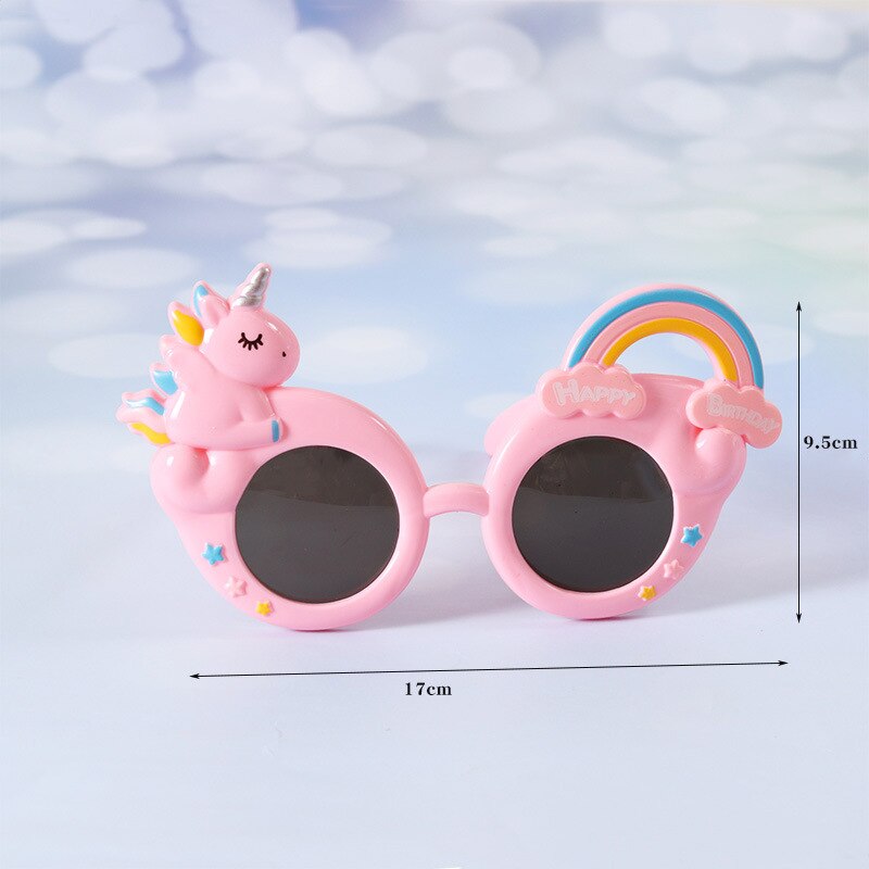 Unicorn Glasses Rainbow Unicornio Glasses Unicorn Girl Birthday Party Baby Shower Birthday Party Decor Kids Birthday UN01