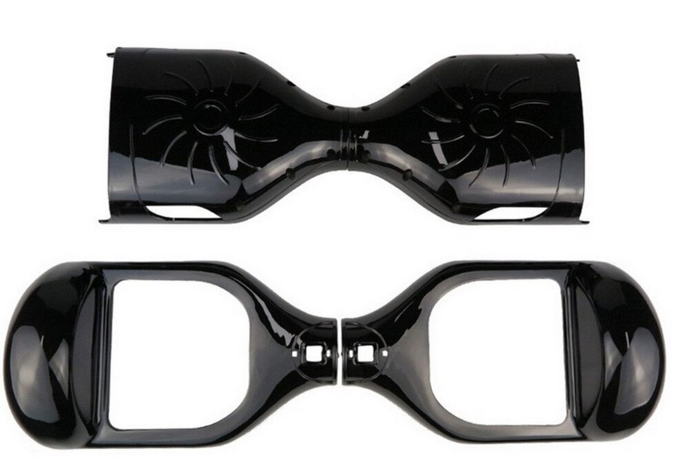 Elektrische Self Balancing Scooters Hoverboard ABS Uit Shell Vervanging Compleet Scooters Cover Voor 6.5 Inches Scooter: black