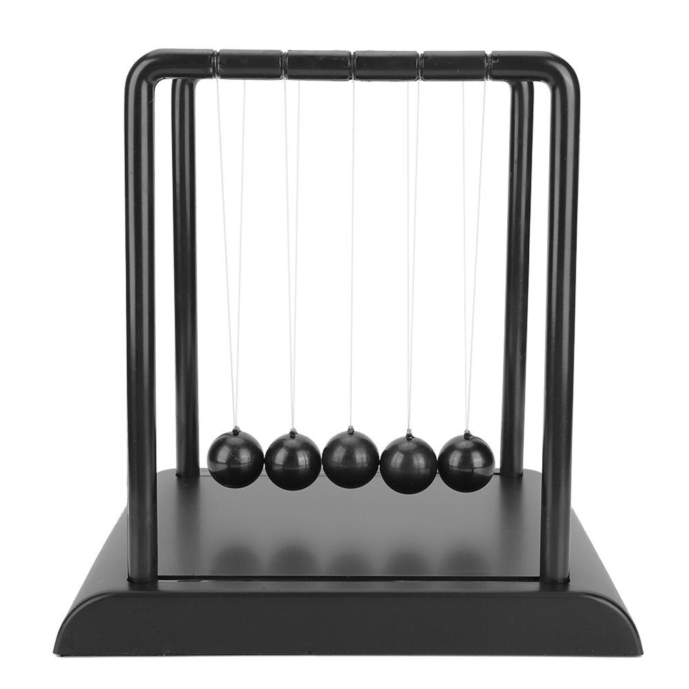 Newtons vugge balance stålkugler fysik videnskab pendul ornamenter balancebold fysik videnskab pendul: D