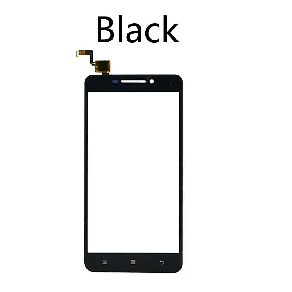 Touchscreen For Lenovo A5000 A 5000 Touch Screen Digitizer LCD Display Front Glass Panel Sensor Replacement 5.0 inch: Black-No tool
