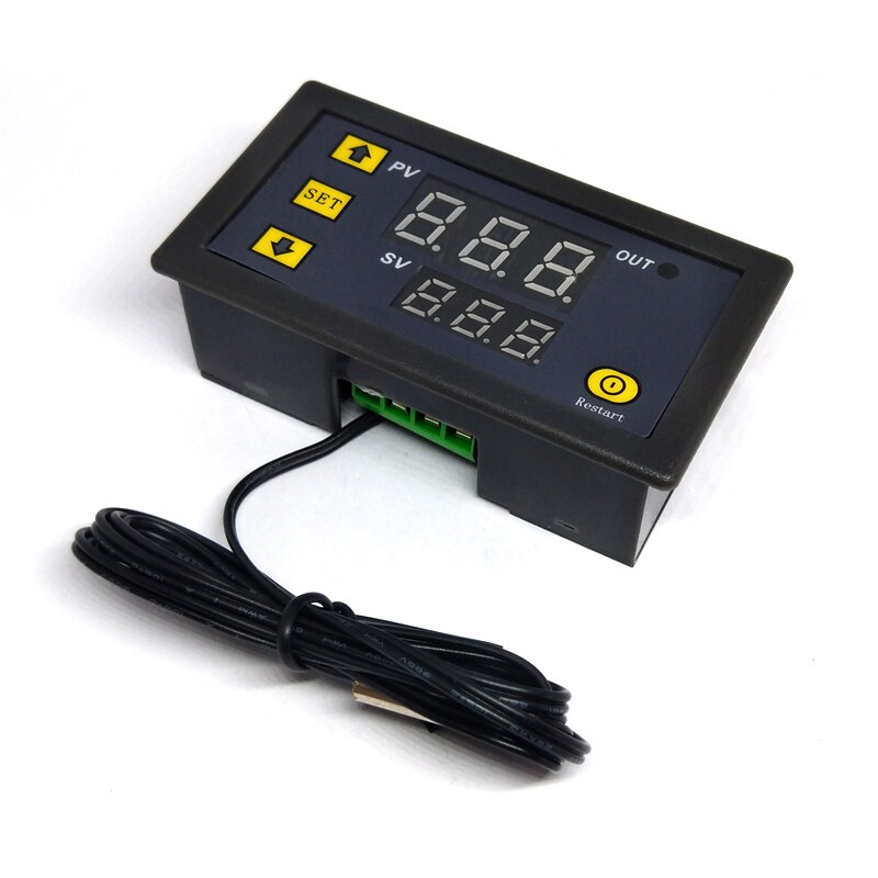 12V 24V 110V-220V 20A Digital Temperature Controller LED Display Thermostat Meter Temp Sensor Switch Regulator