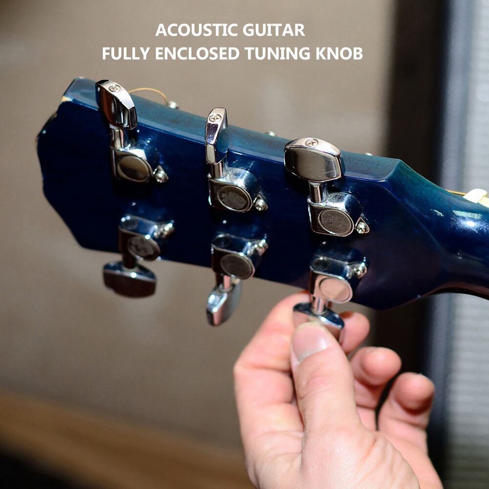1 Set Acoustic Guitar Tuning Peg Replacement Acoustic Guitar Tuner with Puller