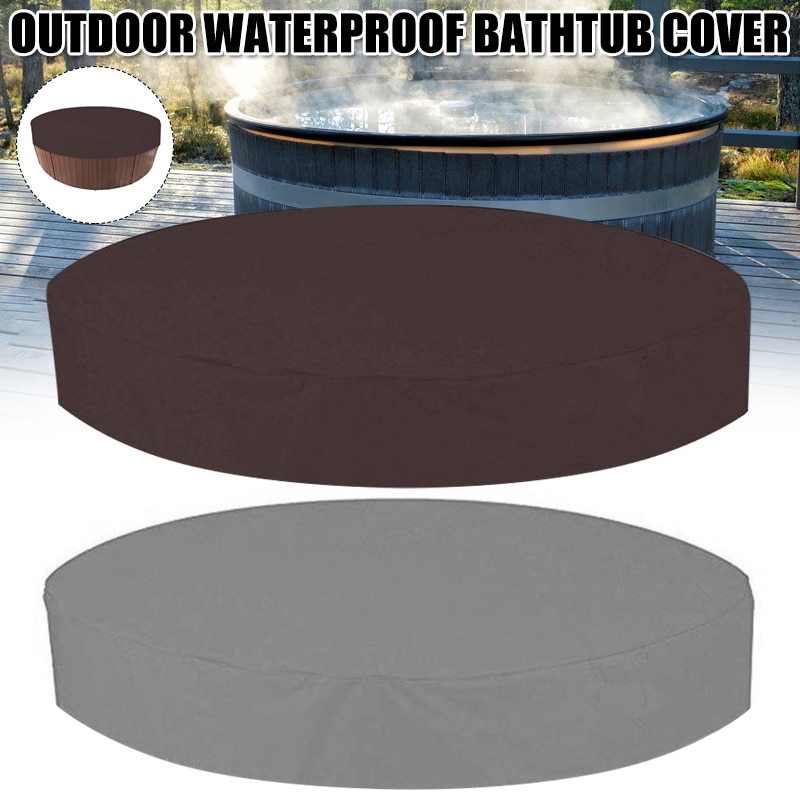 Outdoor Ronde Tub Cover Waterdichte Spa Tub Covers Stofkap FOU99