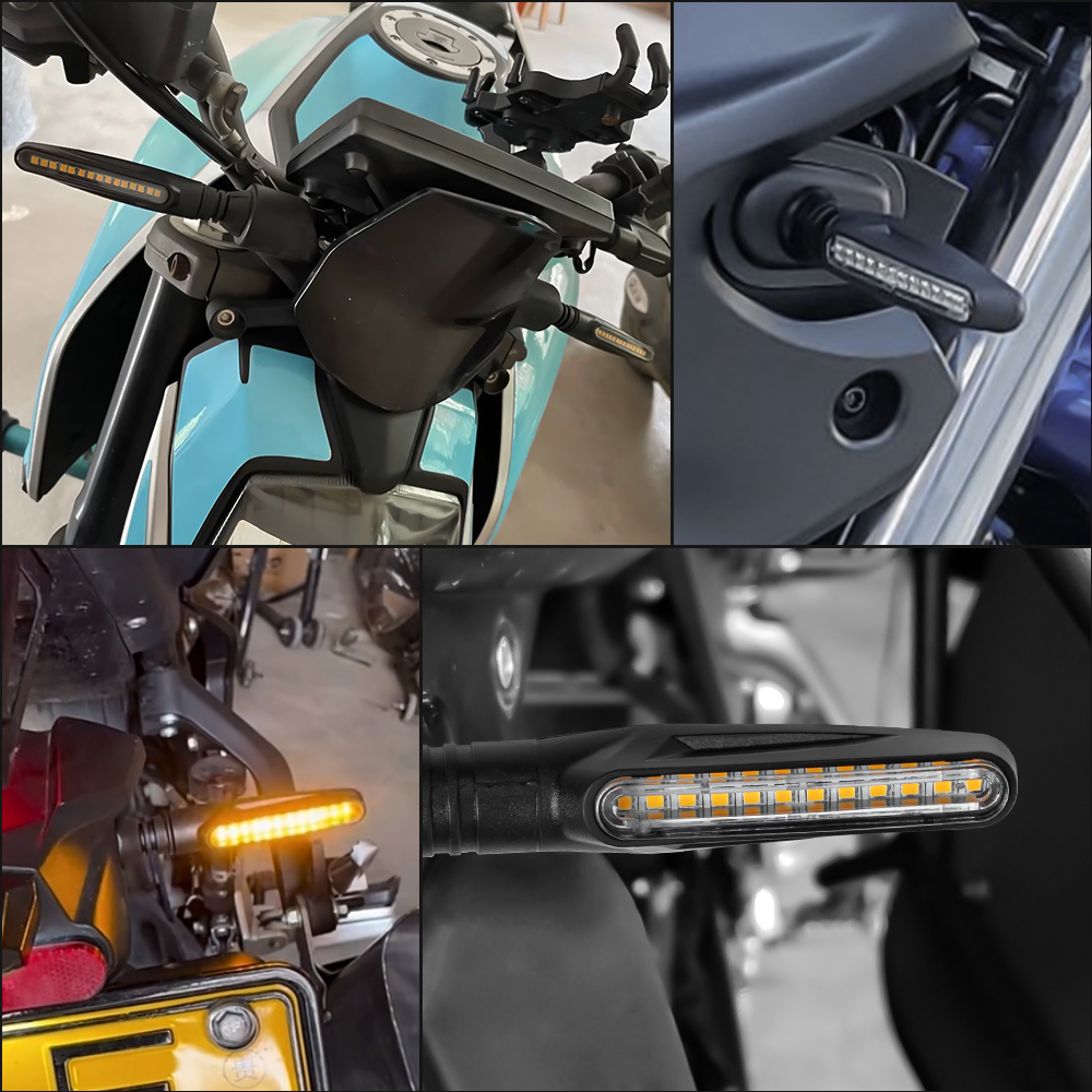 Motorrad LED Blinker Licht Motorrad Blinklicht Motorrad Blinker Indikatoren
