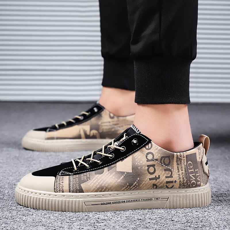 Canvas Schoenen Sneakers Mannen Schoenen Casual Lente Herfst Mannelijke Schoenen Voor Heren Leisure Wandelen Ademend Schoeisel Antislip