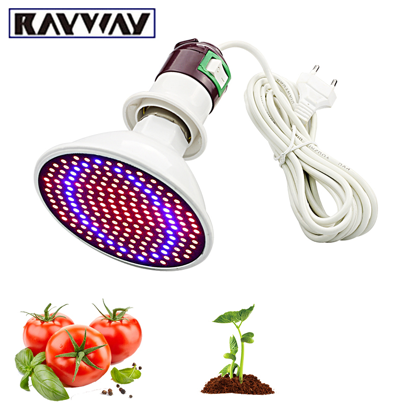 Phytolamp Volledige Spectrum 200 Led Kweeklampen E27 Led Grow Lamp Indoor Plant Bloemen Zaailingen Kasplant Fitolamp
