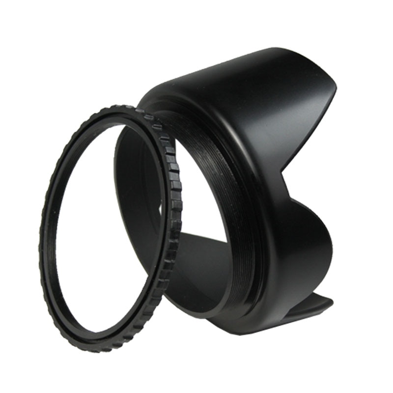 Universal Flower Lens Hood 49/52/55/58/62/67/72/77/82mm for Canon 500D 600D 60D 70D Nikon D5100 D300 D7100 D90 D80 Sony Pentax