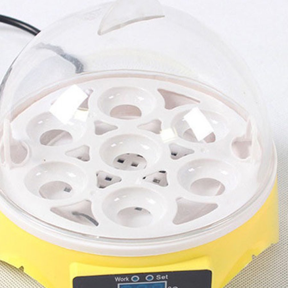 7 eggs incubator bird egg incubator semi-automatic miniature egg incubator pigeon household incubators