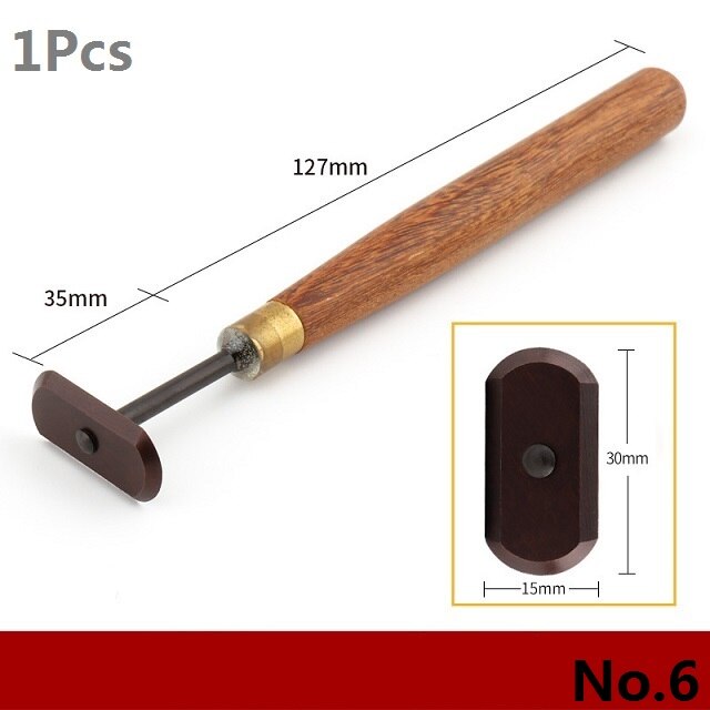 Ceramic Tool Trimming Tungsten Steel Knife Ceramic Clay Plastic Trimming Tool Mahogany Wear-resistant Super Hard Modification: 6 number