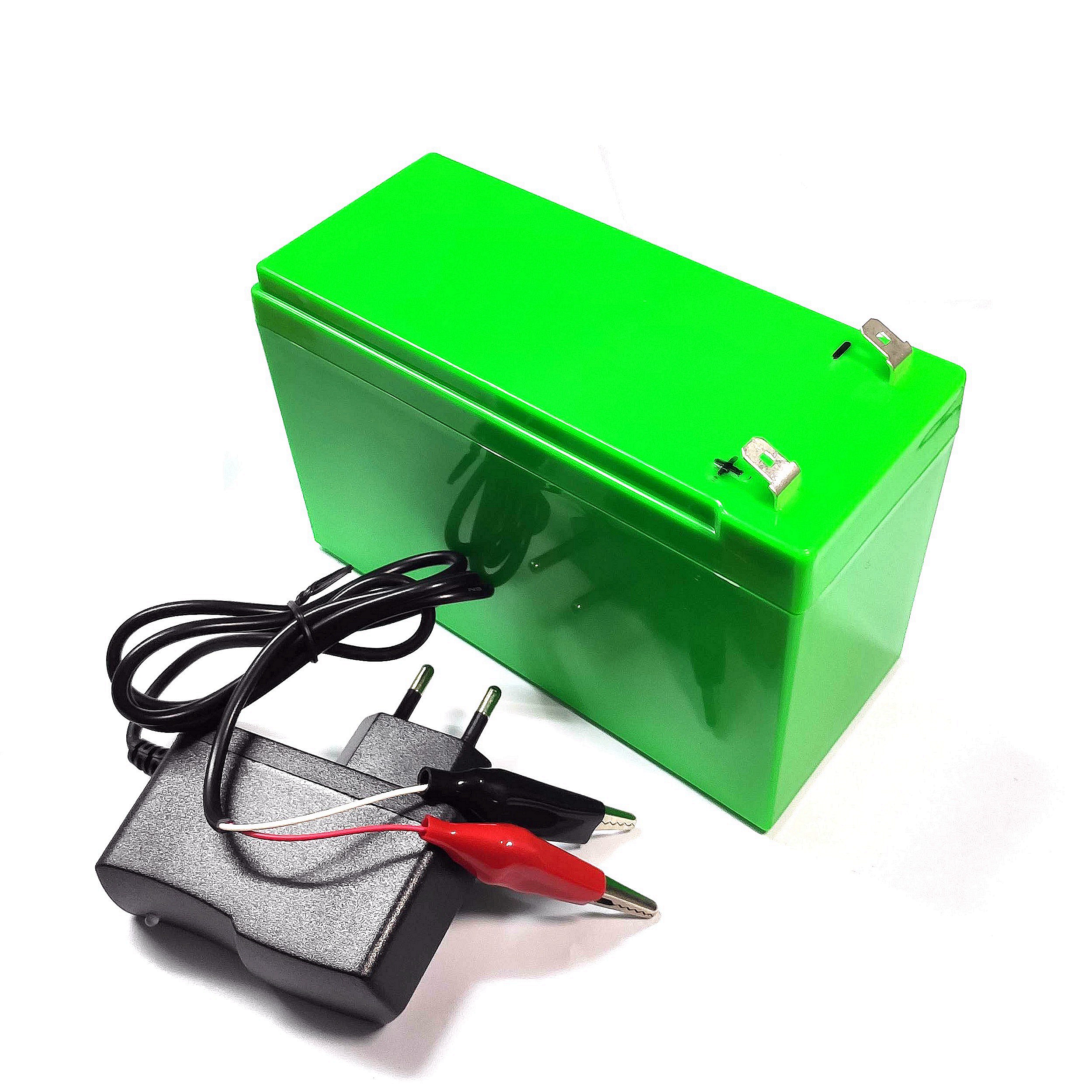 12v 7ah 8ah 10ah 12ah 15ah 20ah litium-ion litiumbatteri for sprøytevekt tilgangskontroll barn lekefly  + 1a lader