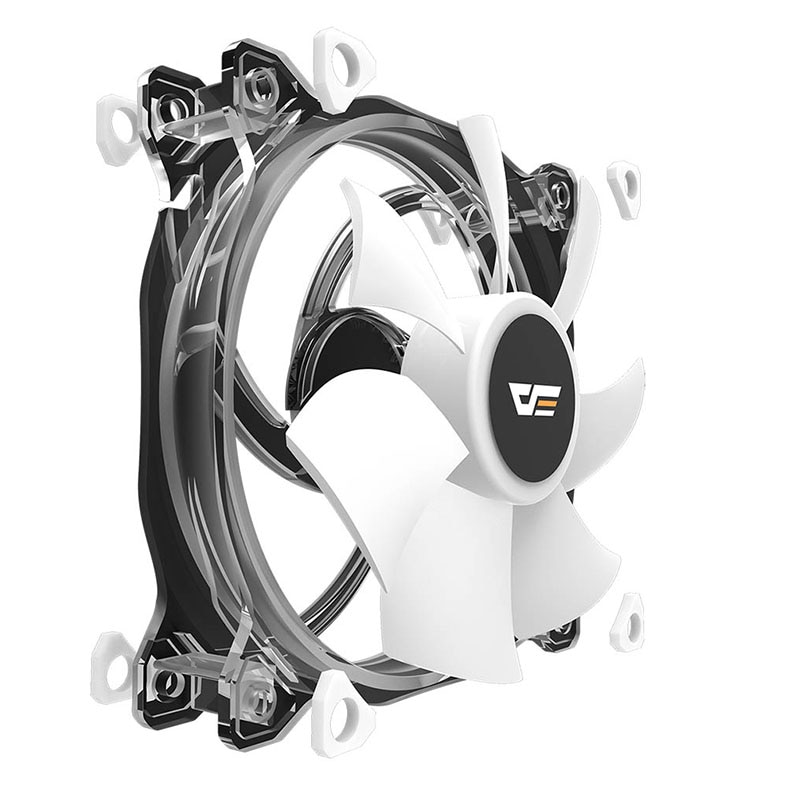 Aigo Darkflash CF8 Pro Computer PC Fan RGB Clear Frame 120mm Fans Quiet+Remote Computer Cooling Cooler AURA SYNC CPU Cooler Fan