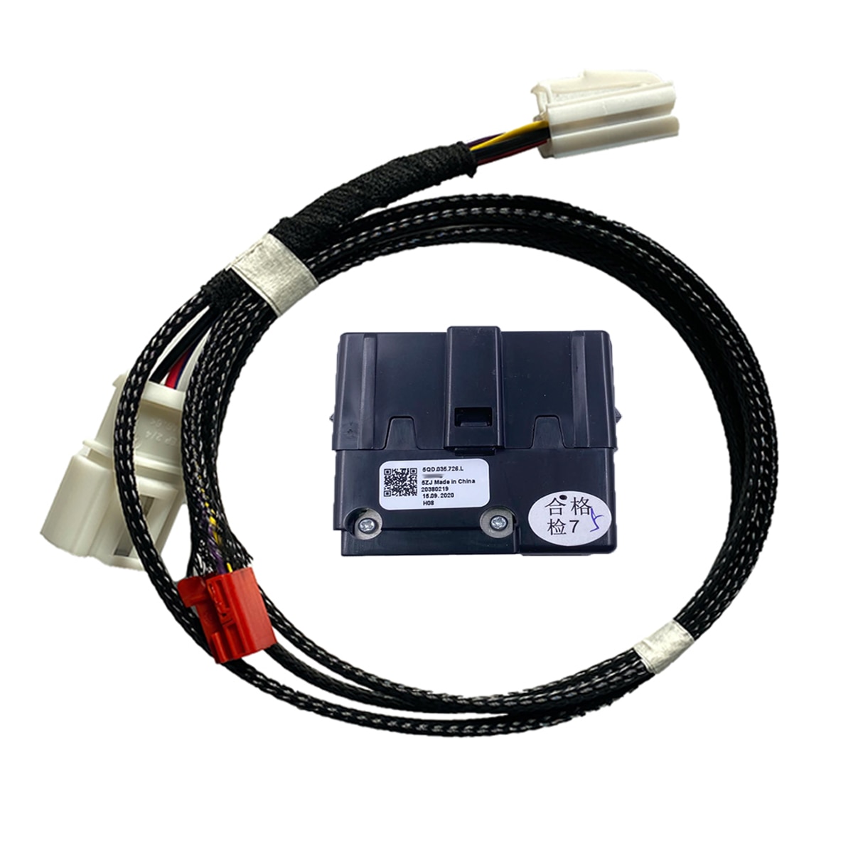 Centro de la parte trasera de la consola doble puerto USB módulo para VW Passat B8 Golf 7 De Tigua de Polo Skoda Octavia 3 Superb Kodiaq 5Q0035726L
