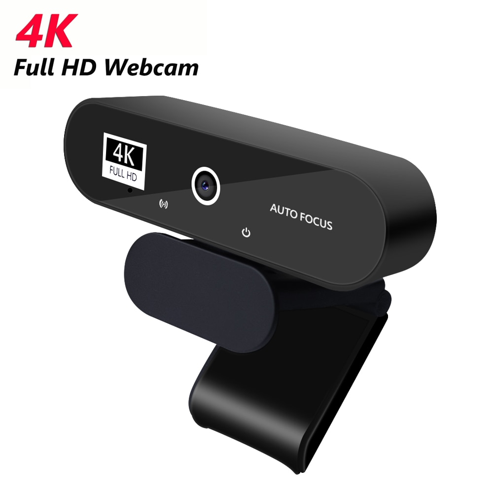 Volle HD Webcam 4K 2K 1080P Auto Fokus Web Mini Kamera PC Computer USB Web Cam für livestreaming Video Aufruf Konferenz