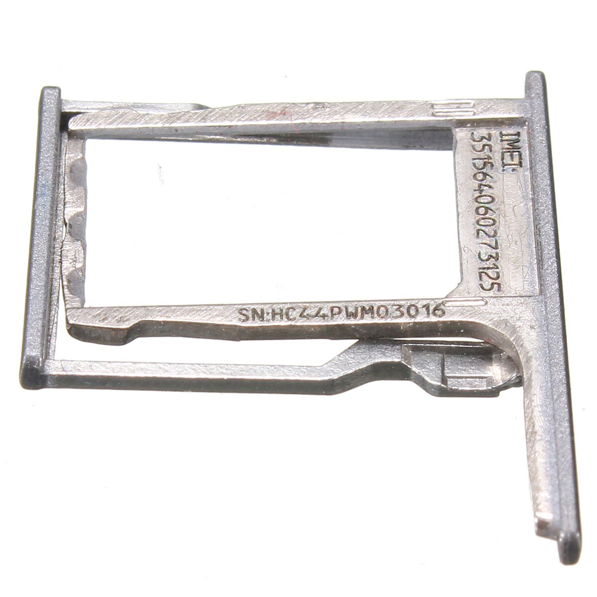 Replacement SIM Card Tray Holder For HTC One M8 Slot Micro SD Card Memory Holder Gray Metal Parts Replacement