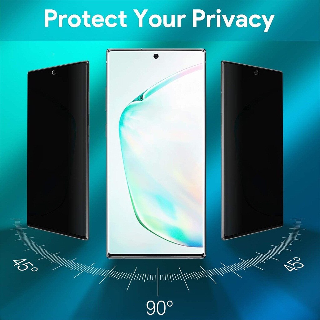 Vidrio templado para privacidad de Samsung Galaxy Note 20, Protector de pantalla 9h glas, vidrio Ultra Protector para Galaxy Note 20, 2 uds.