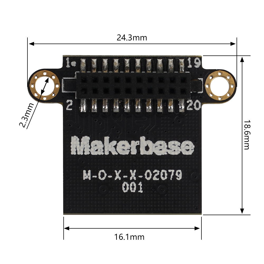 Makerbase MKS EMMC Modul Mikro SD 32 GB TF-Karte für KLP1/ KP3S Profi V2, für Elegoo Neptun 4/ 4 Profi/ 4 Max/ 4 Max