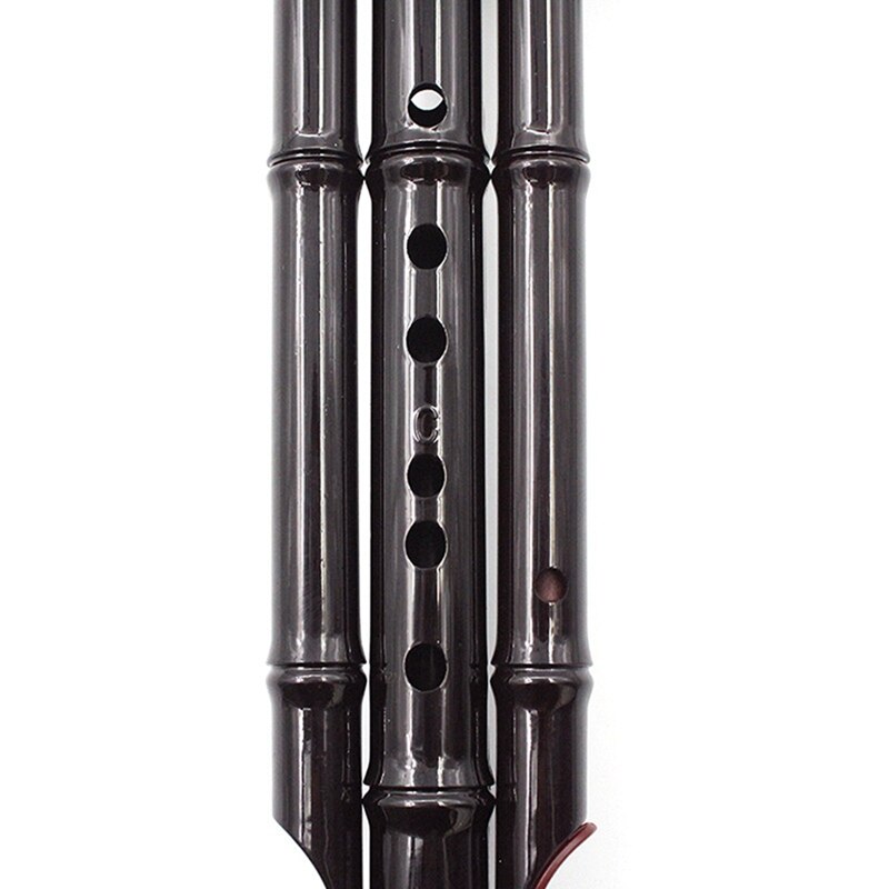 Chinese Traditional Hulusi Gourd Cucurbit Flute Key C Ethnic Musical Woodwind Instrument for Beginner