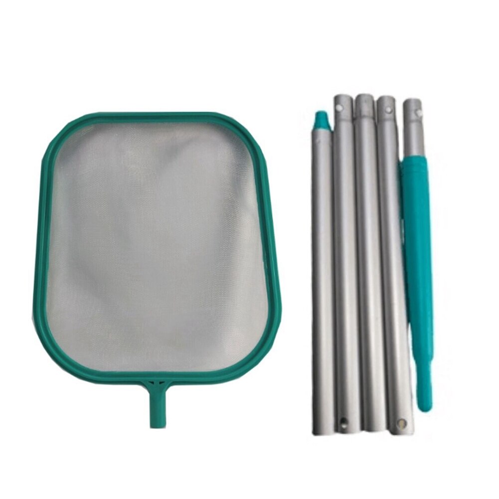Herramienta de red de limpieza de piscinas, Red de salvamento, Skimmer de piscina, bolsa atrapahojas, limpiador de piscinas al aire libre para el hogar