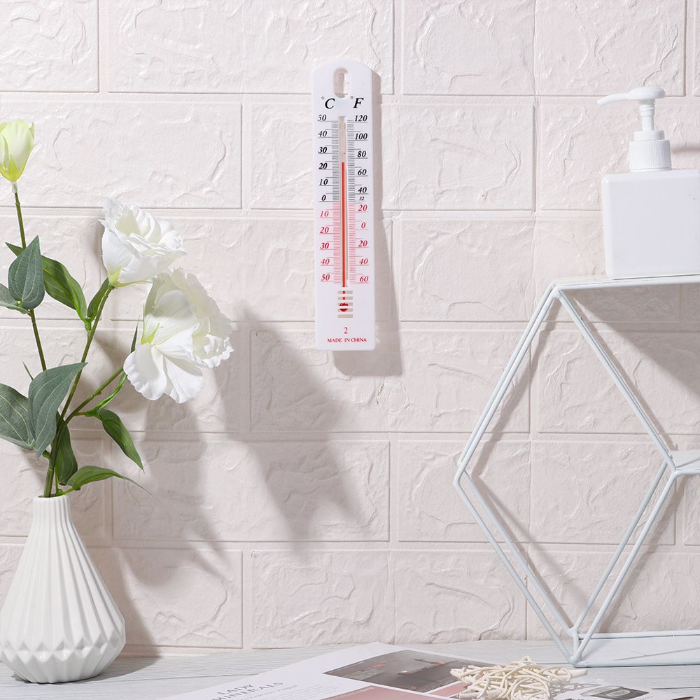 Termómetro preciso para colgar en la pared, medidor de temperatura para habitación, oficina, interior y exterior, novedad