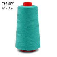 1pc 3000 yards overlocking symaskine industriel polyester tråd 40s/2 håndlavet håndarbejde materiale 20 farver tilgængelige: 789