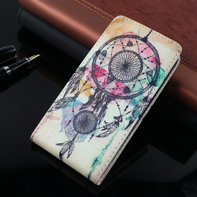 For Huawei Honor 10 Lite Cases TPU Flip Back Phone Pu Leather Cover for Honor 10 Lite Cover Cartoon Vertical Case: dreamcatcher