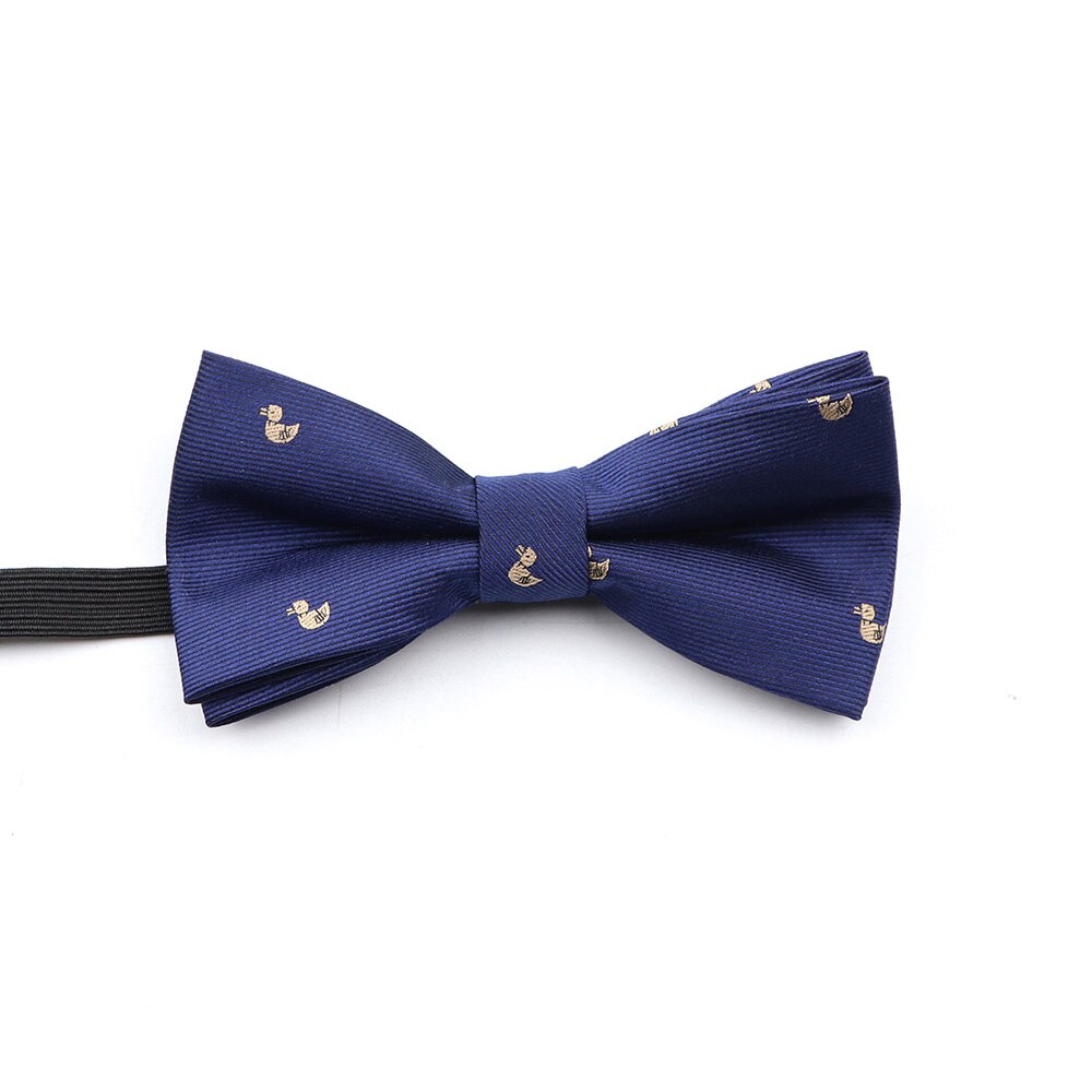 Nuovo papillon tessuto Jacquard per uomo bambino animale insetto Shiba Inu papillon festa di nozze casuale poliestere farfalla regalo carino: Kid 10