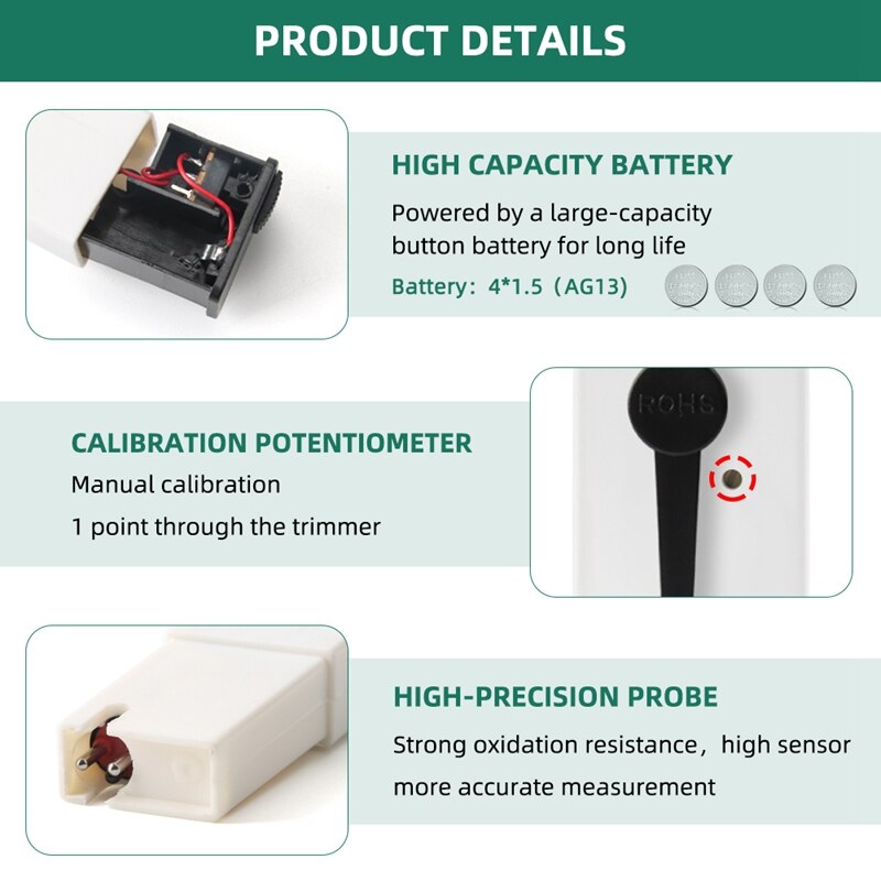 SA-9183 Salinity Meter Detector Food Processing Restaurant Breeding Test Pen High Precision Measuring Instrument