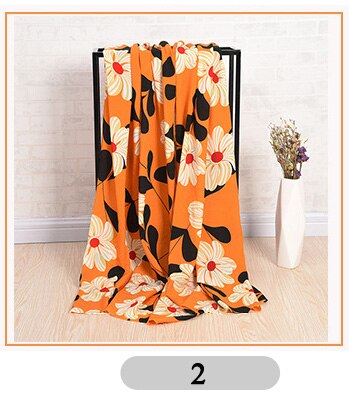 Size100cm*150cm Buulqo Meter Printed Chiffon Fabric Retro Sewing Upholstery Polyester Fabric For DIY Dress Skirt Material Fabric: 2