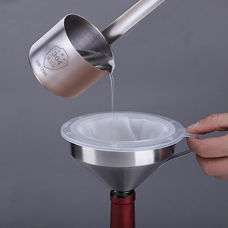 1PC Filter Food Grade Household Filter Screen Oil Wine Boiled Water Filter Disc Mesh Nylon Filter